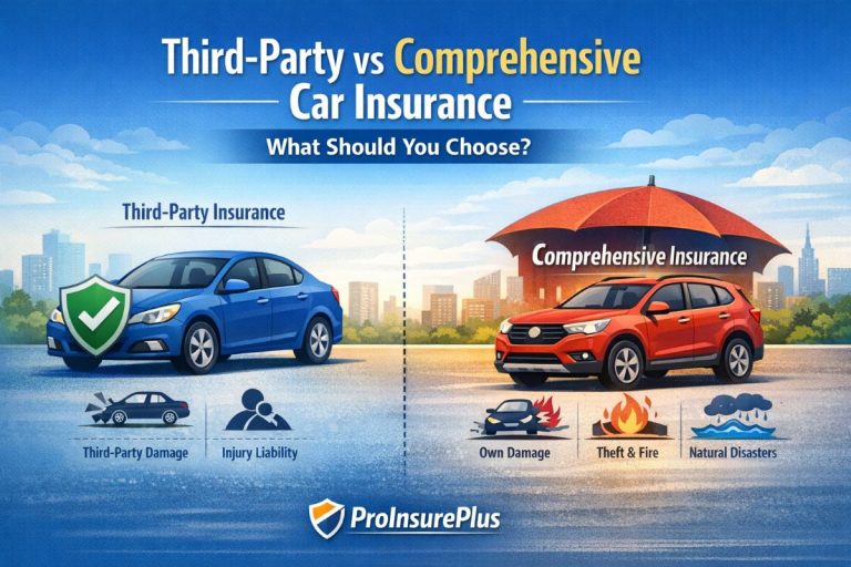 Third-Party vs Comprehensive Car Insurance: What Should You Choose?